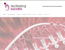 Tablet Screenshot of facilitatingsuccess.com